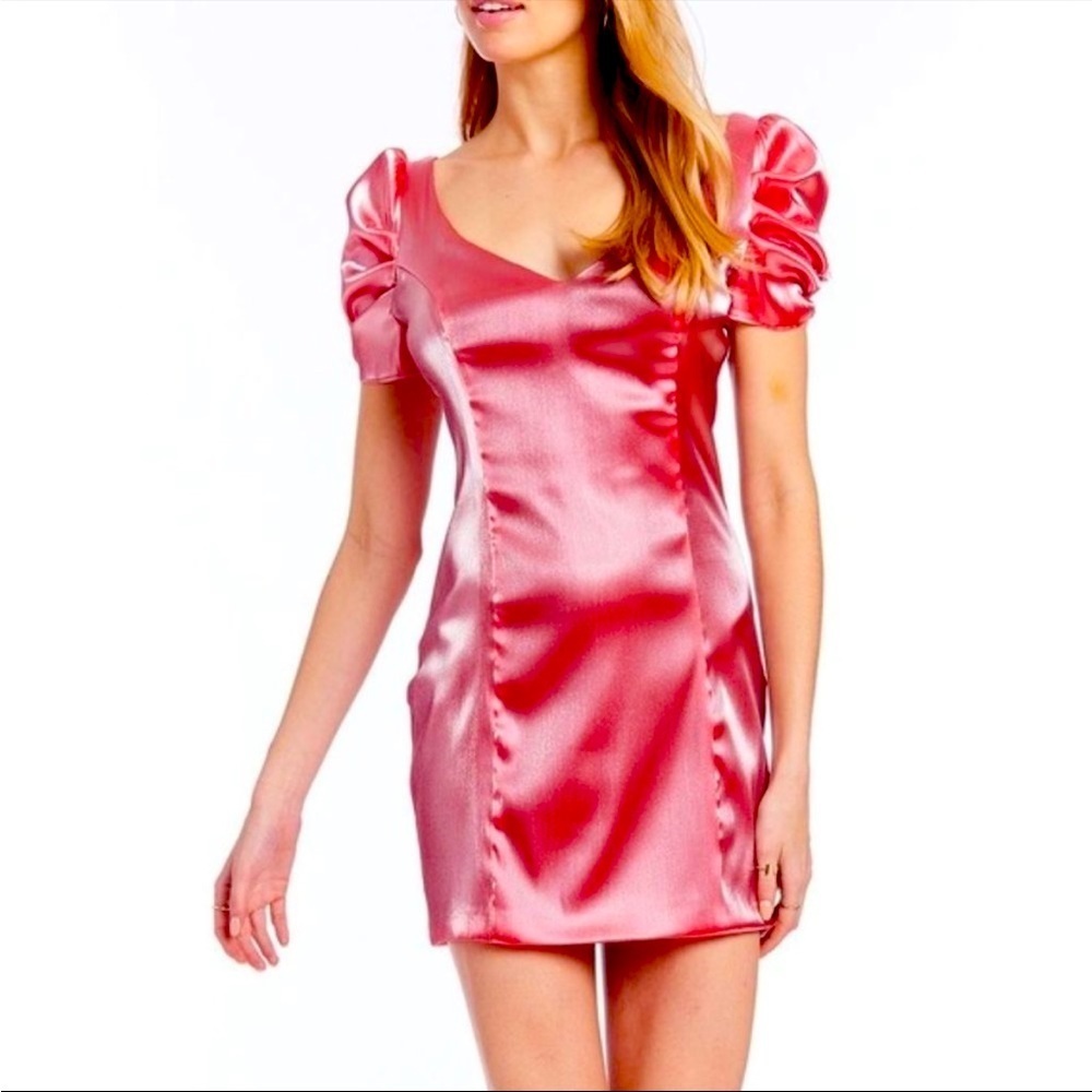 Amanda Uprichard Dresses Amanda Uprichard The Sabrina Pink Puff